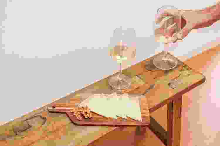 cheese and wine