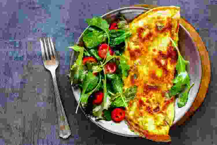pepper jack omelet