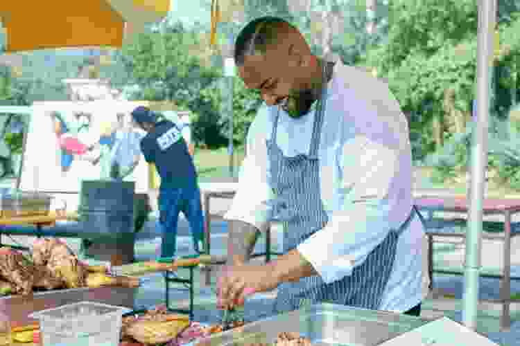 outdoor cooking class