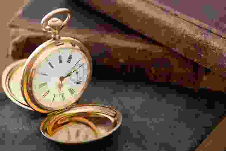 Gold Fob watch