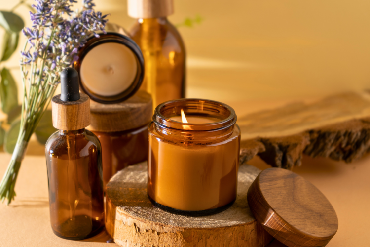 Soy Candles With Essential Oils