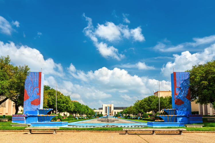 Fair Park as Free date idea in Dallas