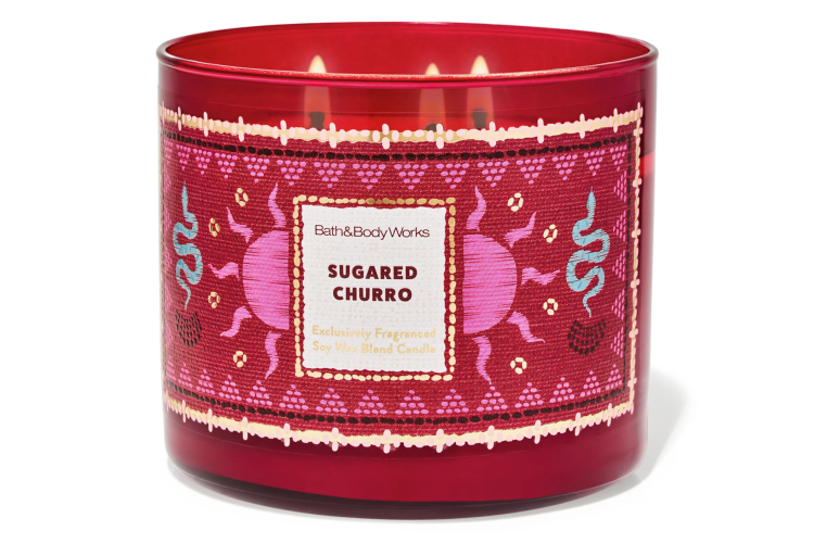 Sugared Churro candle
