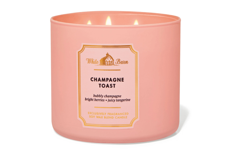 Champagne Toast candle