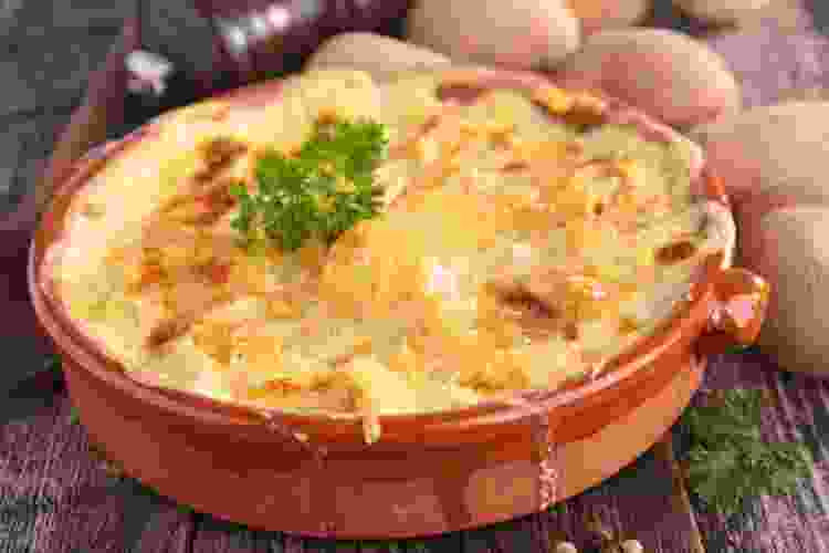 Cheese and Potato Gratin