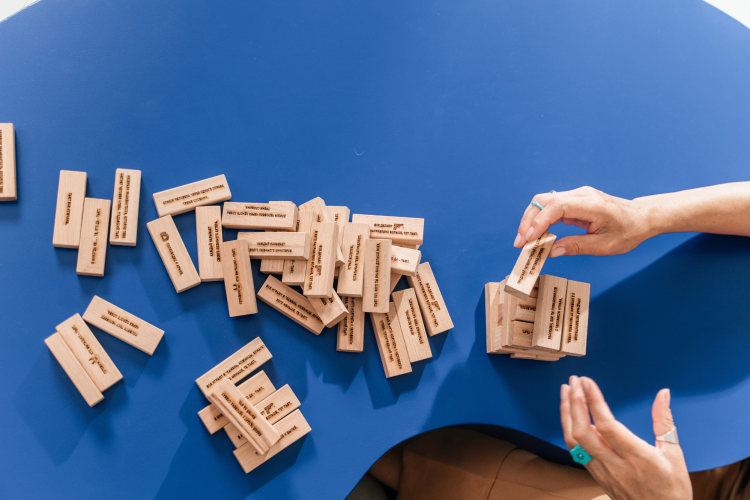 Building the Jenga tower