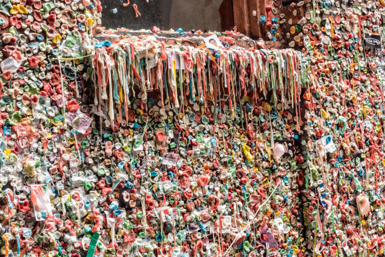 Gum Wall in Seattle