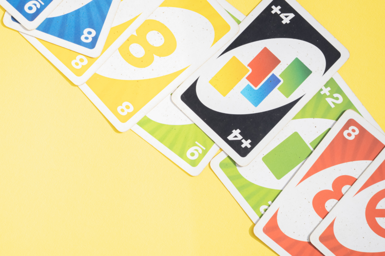 Uno card deck