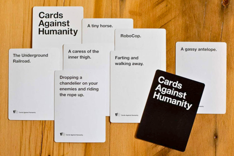 Cards Against Humanity cards