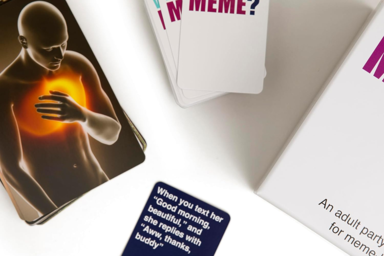 What Do You Meme? dealing cards