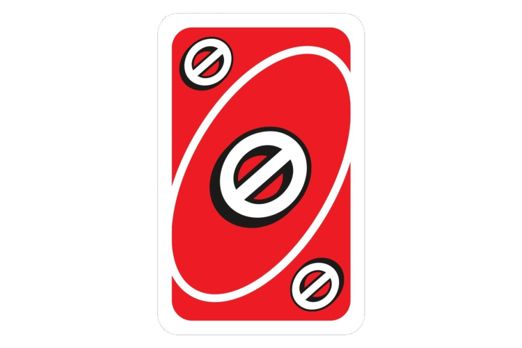 UNO skip card