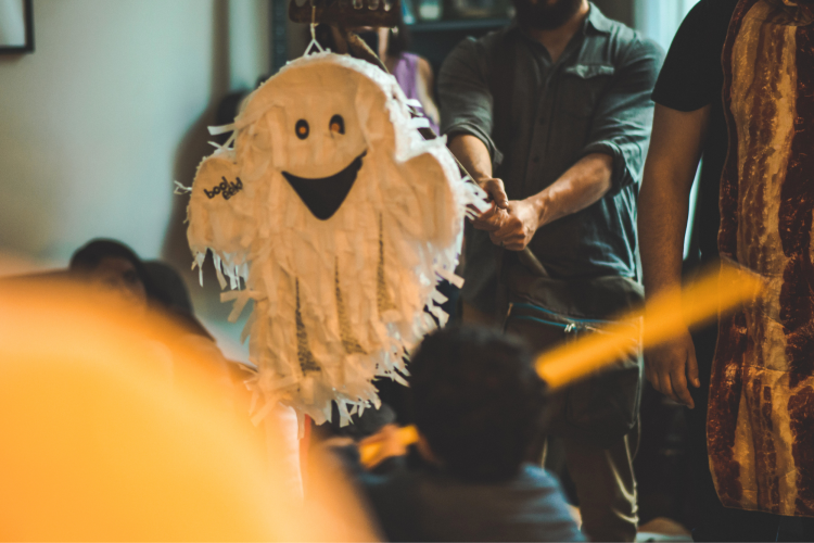 Piñata Halloween Decoration Idea