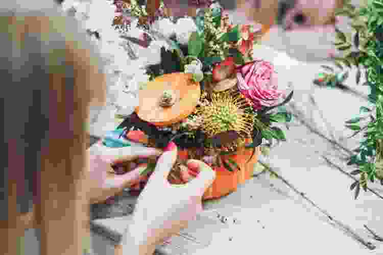 Halloween flowers