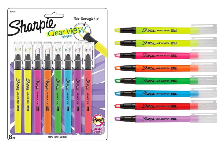 an array of highlighters