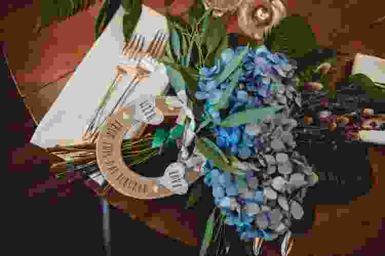 Slate Blue & Copper