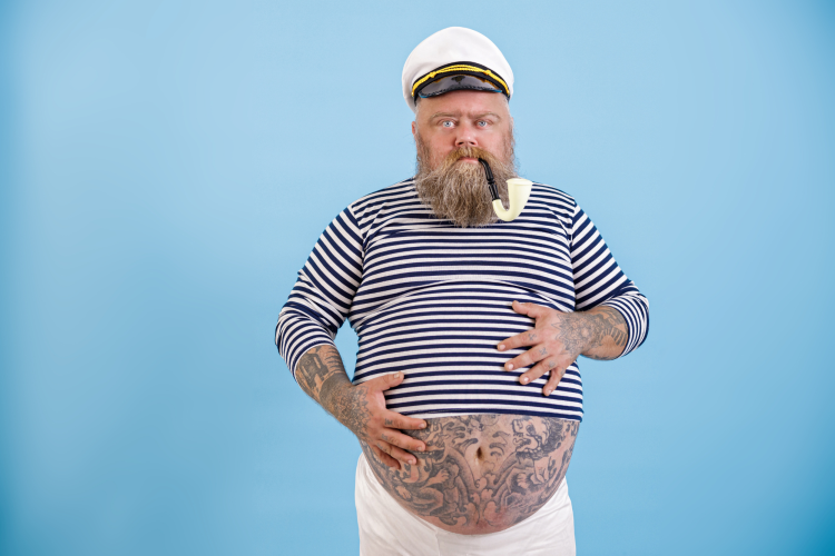 Sailor as easy Halloween costume