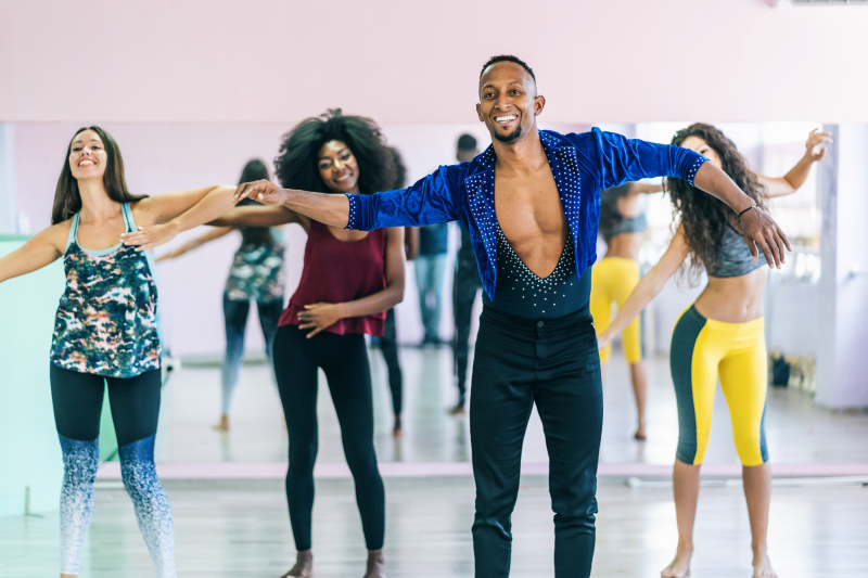 salsa dance class team building activity in Miami