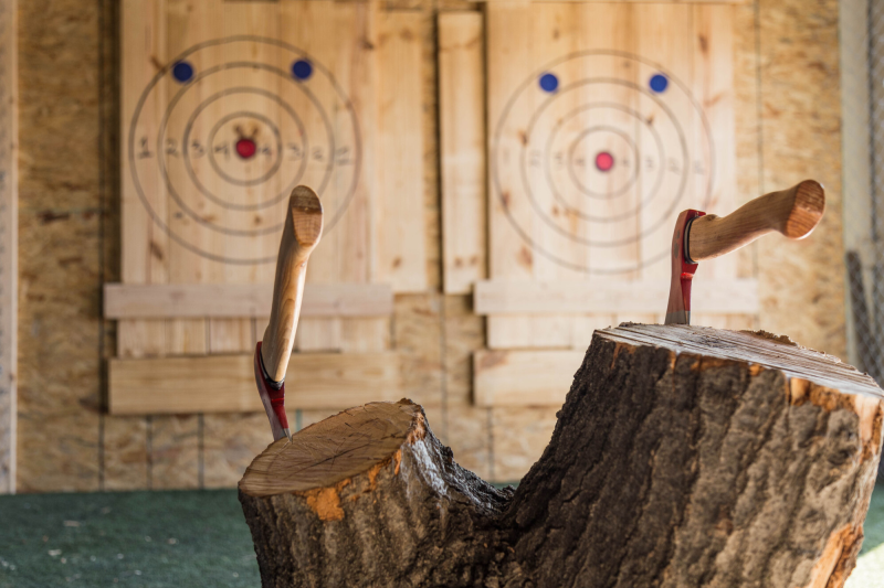 Axes at Fort Worth Axe Factory