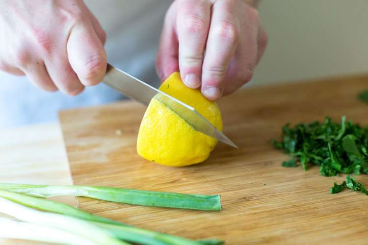  a bamboo cutting board is one of the best vegan foodie gifts