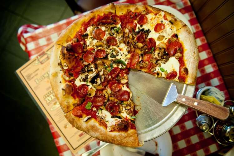 Lombardi's serves some of the best pizza in Manhattan.