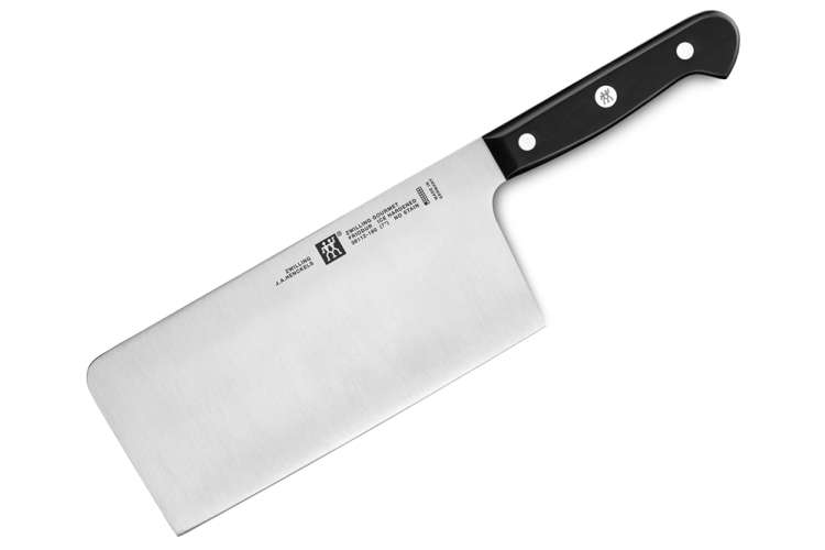 the Zwilling Gourmet 7 Inch Chinese Chef's Knife is a great asian cooking utensil