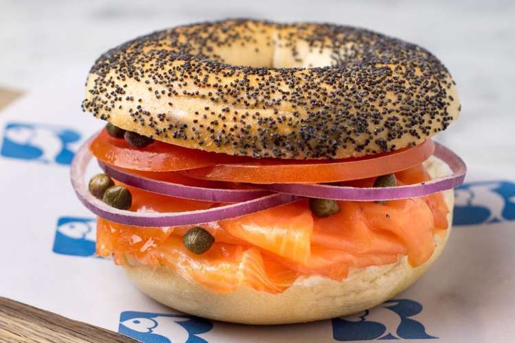 stop at russ and daughters for a classic bagel and an iconic nyc food