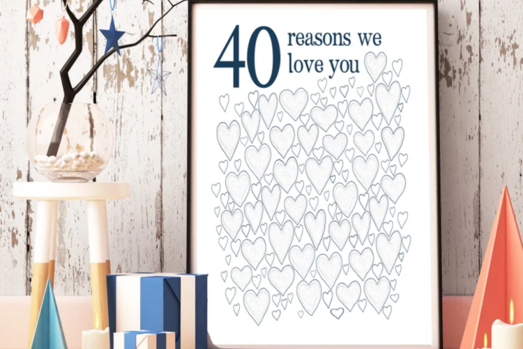 40 reasons why we love you poster