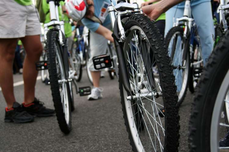 Bike tours are an active team building activity in Detroit.