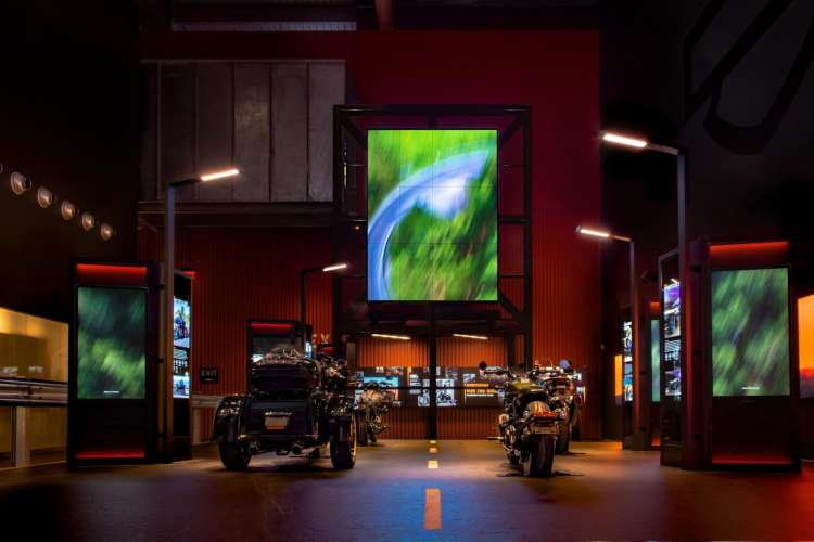 The Harley Davidson Museum is an iconic place for a team building activity in Milwaukee.