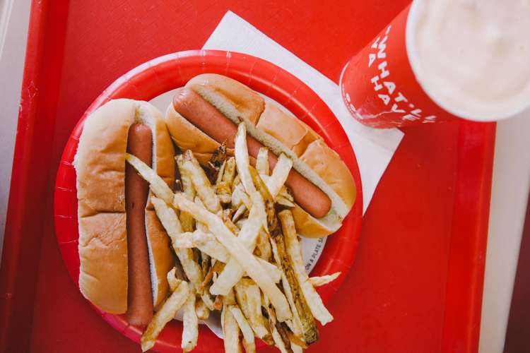 naked dogs at the varsity are a fun atlanta food