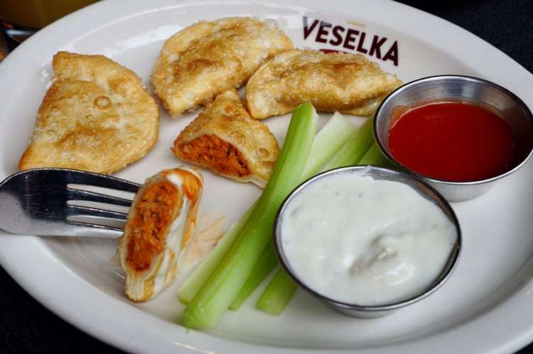 veselka serves some of the best dumplings in nyc