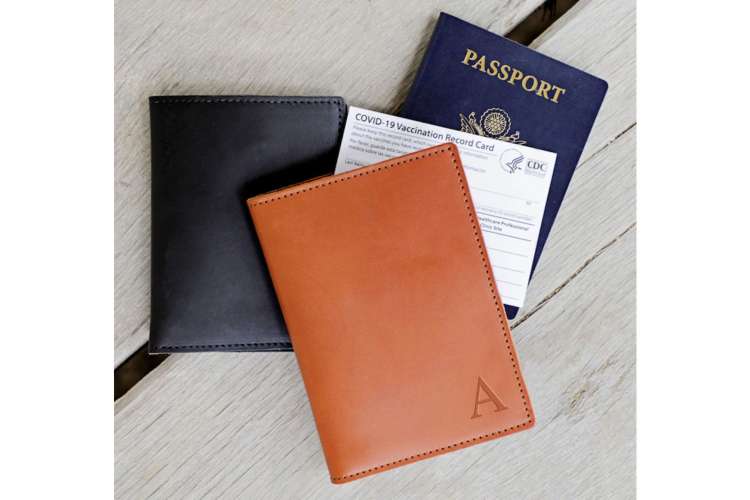 A vaccine and passport holder are a great travel gift.