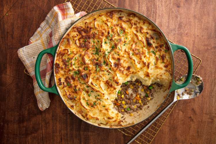 comforting shepherd's pie can be customized in many ways