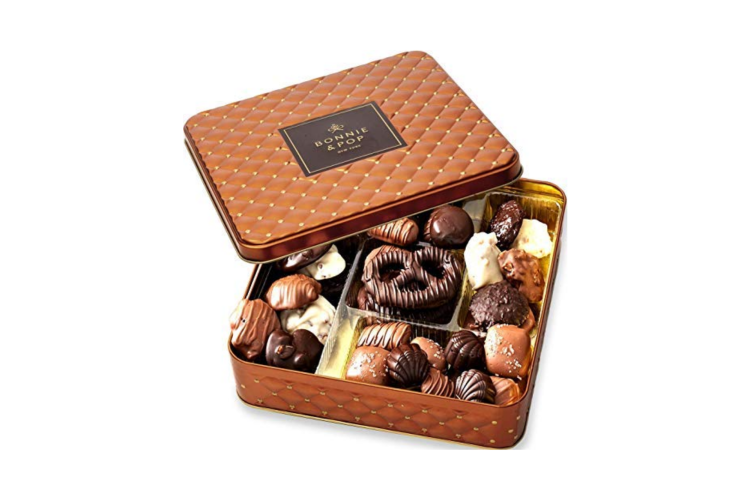 assorted box of chocolates for gifting