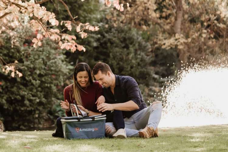 A mystery picnic is a fun date idea in Vancouver.