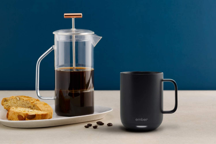 temperature controlled smart coffee mug