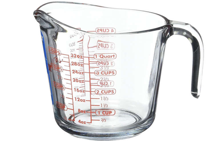 the Anchor Glass Measuring Cup is one of the best cookie tools