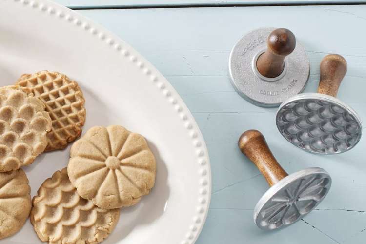 the Nordic Ware Heirloom Cookie Stamps are some of the best cookie tools