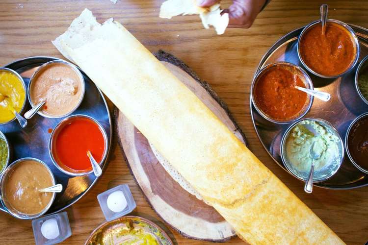 paper dosa with fillings