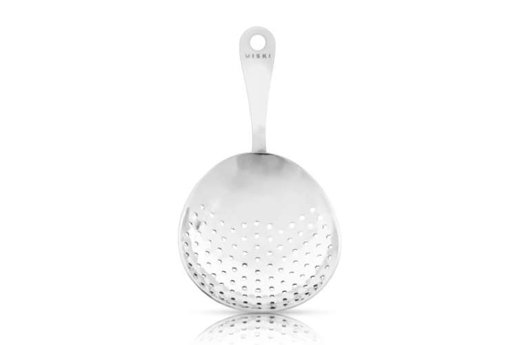 the Stainless Steel Julep Strainer is a useful gift for cocktail lovers