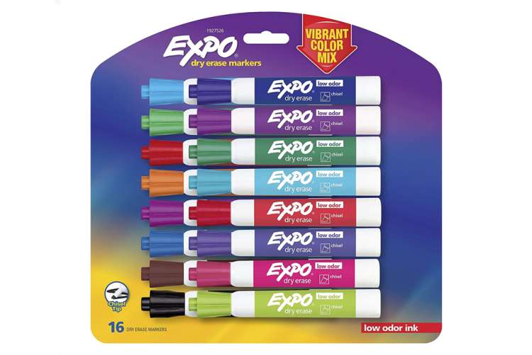 EXPO dry erase markers