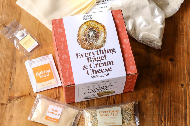 FarmSteady Everything Bagel & Cream Cheese Making Kit