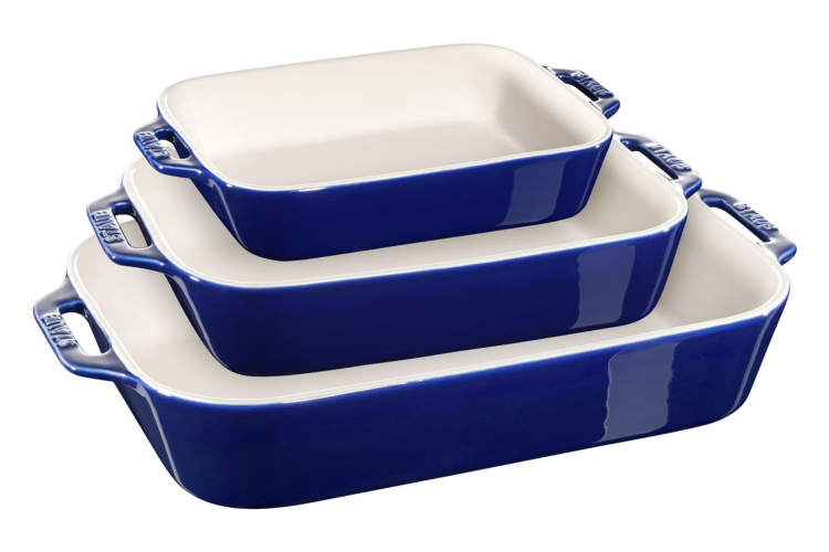 Staub 3-Pc Rectangular Baking Dish Set