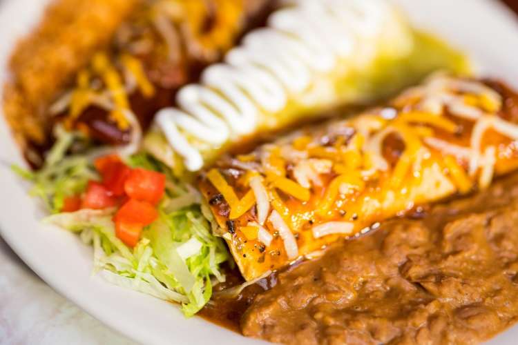 enchiladas from chuy's in austin