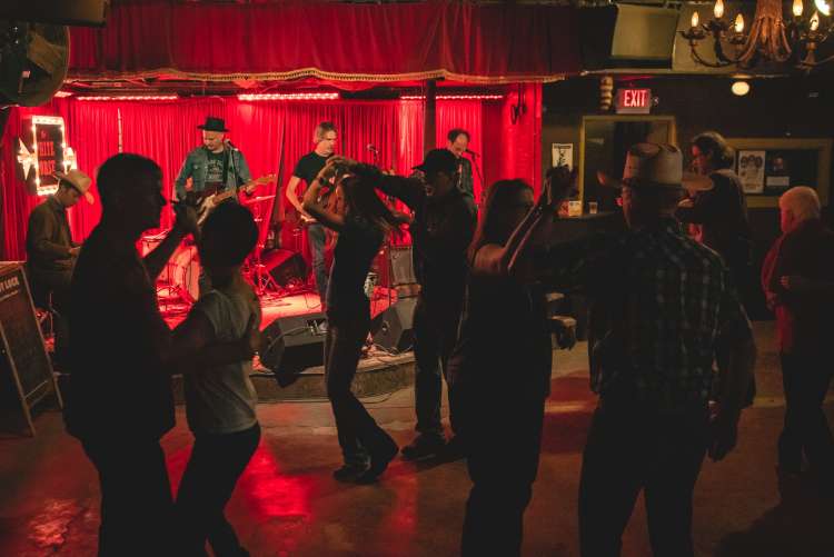 two stepping at the white horse honky tonk is a fun thing to do in austin