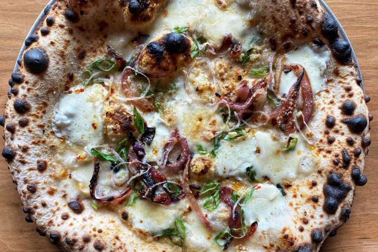 neapolitan style pizzas at bufalina due are a classic austin food