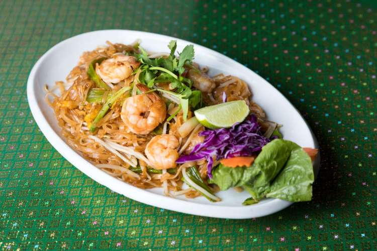 shrimp pad thai