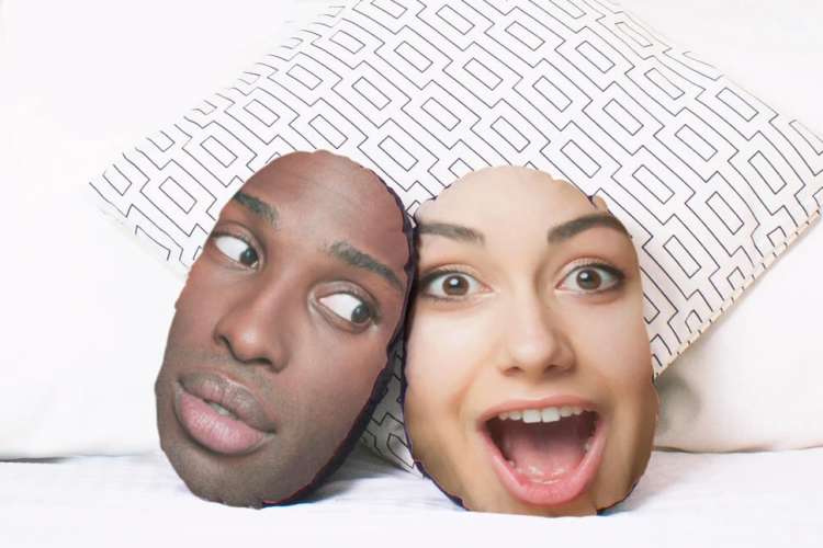 personalized face pillows from firebox