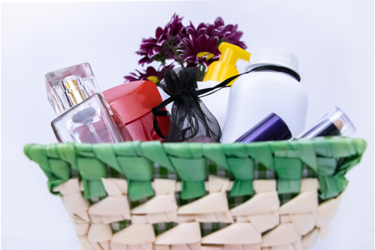 beauty supply gift basket