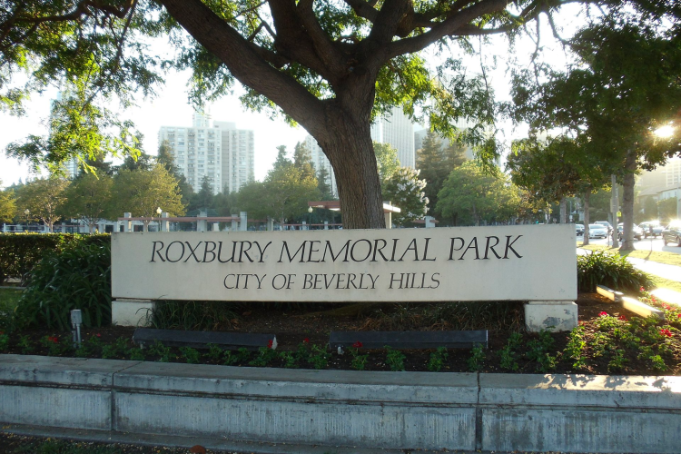 roxbury memorial park of beverly hills